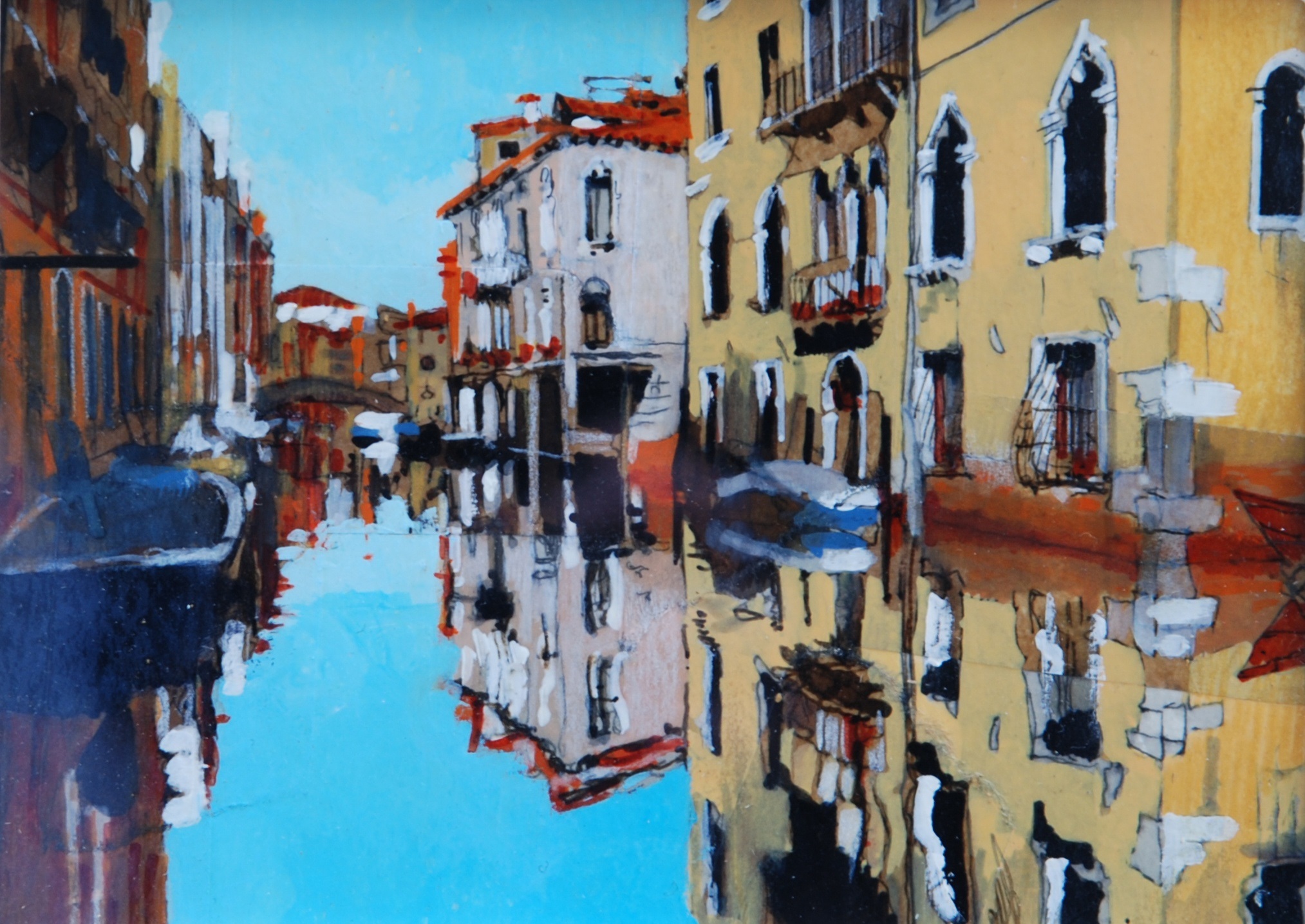 'Venice Sketch' by artist Malcolm Cheape